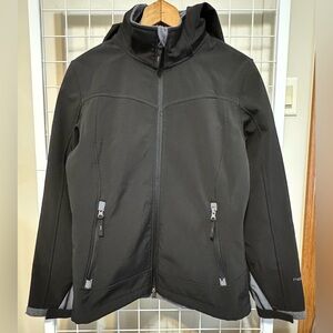 Free Country Black Ladies Size Small Freeform II Softshell Jacket Ladies Coat
